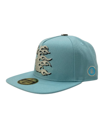 Baby Blue Fitted Hat