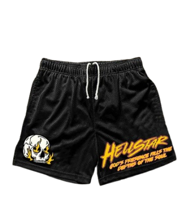 Hellstar Logo Black Shorts Buy