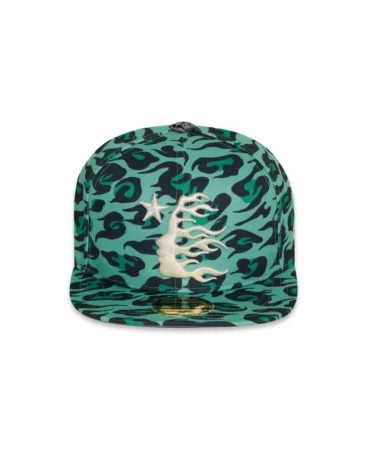 Fitted Hellstar Cheetah Print Hat