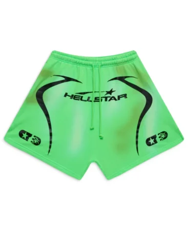 Hellstar Warm Up Shorts Green