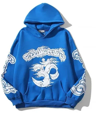 Hellstar Blue Yoga Hoodie