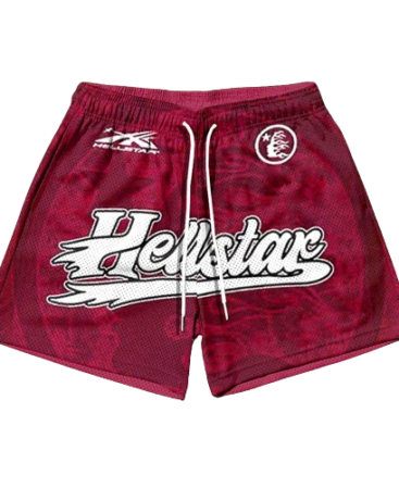 Hellstar Casual Red Shorts