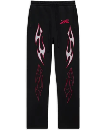 Hellstar Flam Black Sweatpant