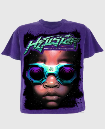 Hellstar Goggles Purple Shirt