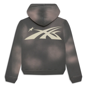 Hellstar Sports Zip-up Hoodie Grey