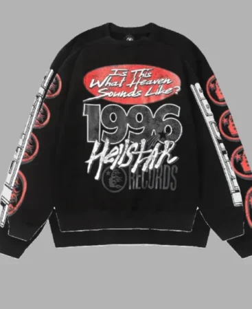 Hellstar Studios Records Sweater Black