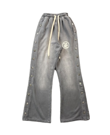 Hellstar Waxed Sweatpant Grey