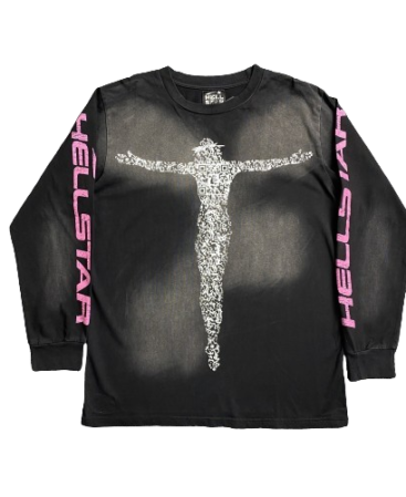 Hellstar Christ Long sleeve T-Shirt Black